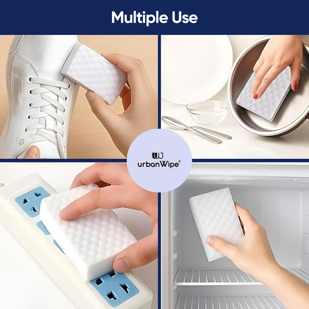 Magic Eraser Cleaning Sponge | Multi-Purpose Nano Cleaning Sponge | Removes Tough Stains with Water