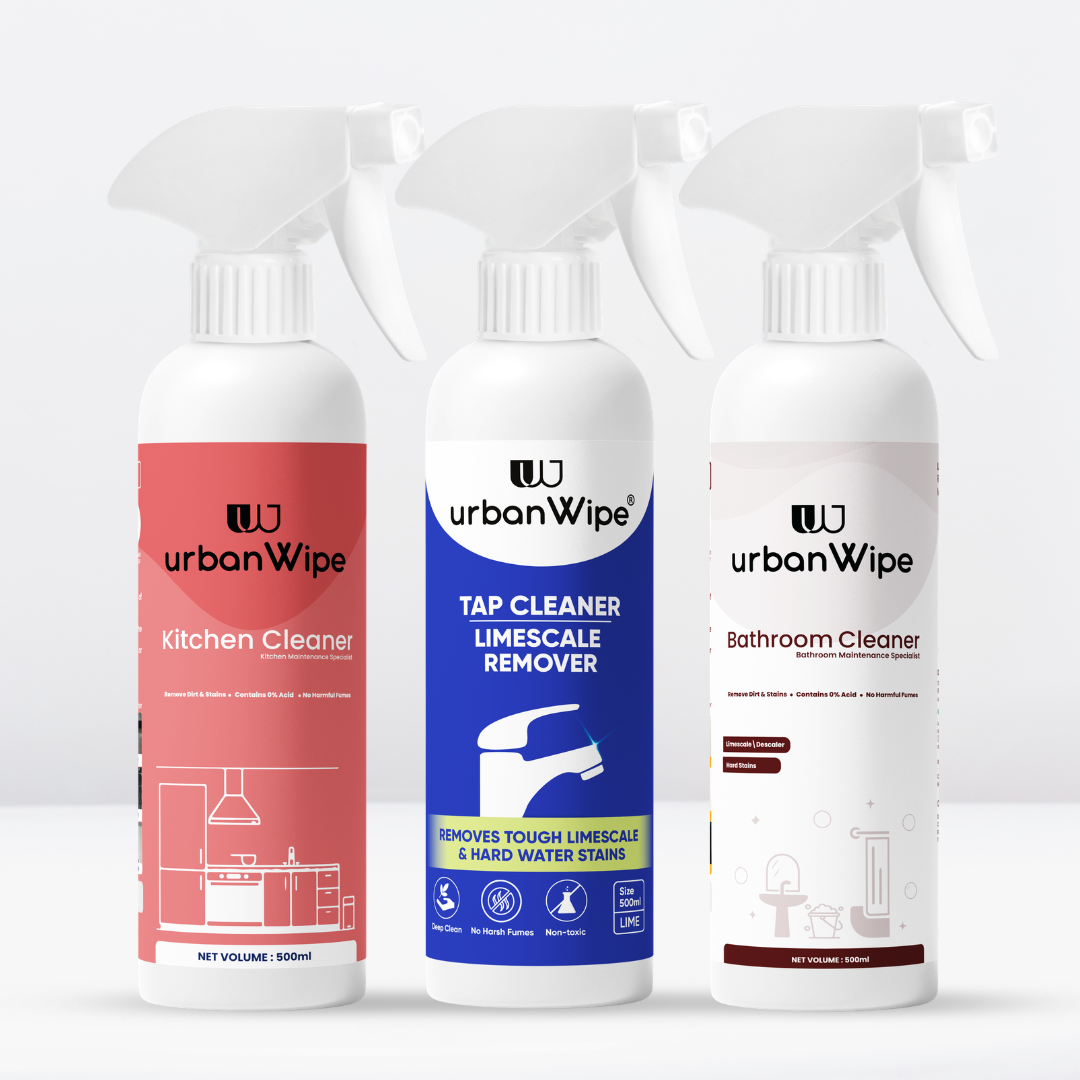 All-in-One Cleaning Combo – Kitchen, Tap & Bathroom