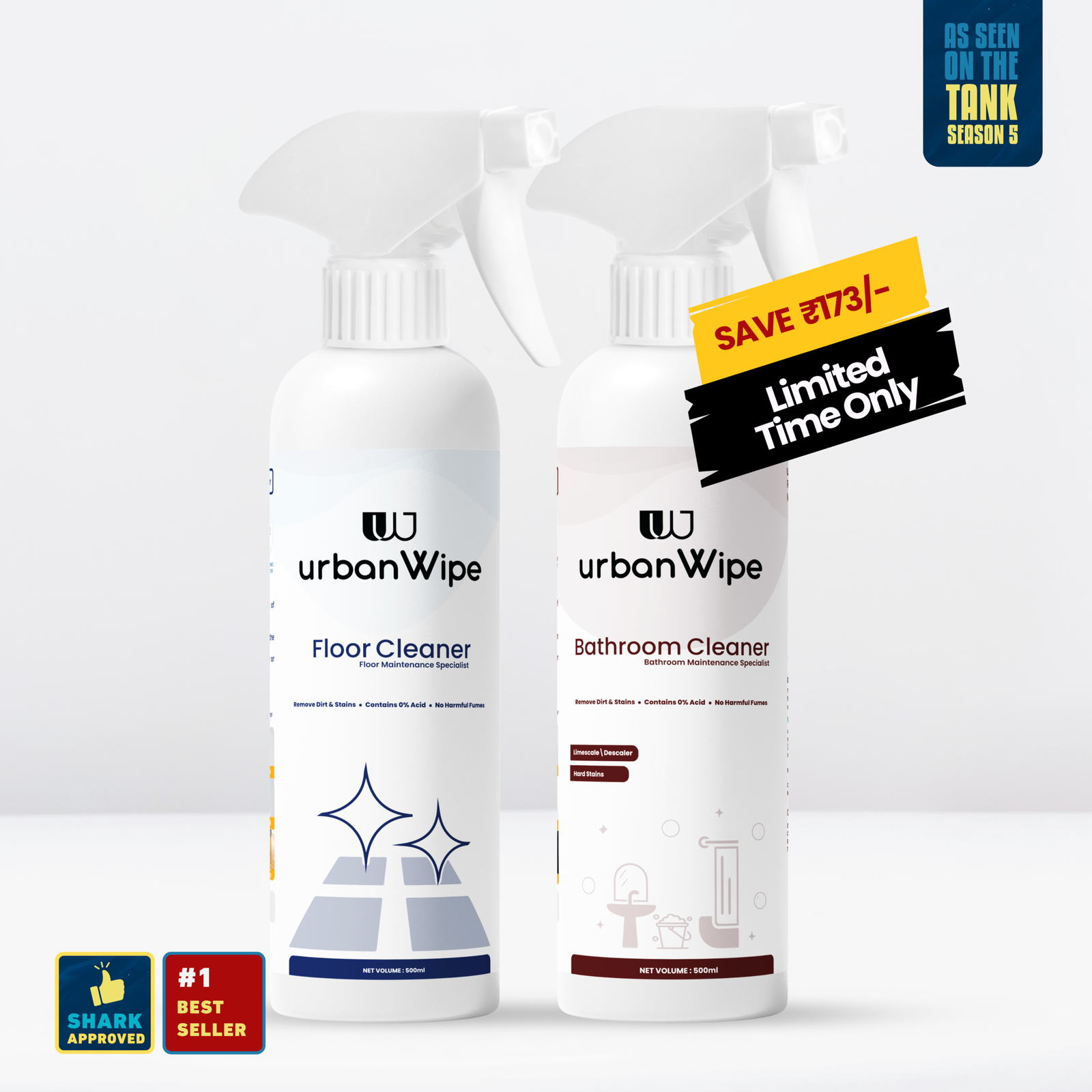 Floor And Bathroom Hygiene Combo