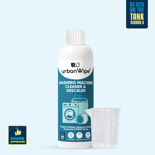 Washing Machine Cleaner & Descaler Liquid | Removes Limescale, Odor & Detergent Buildup