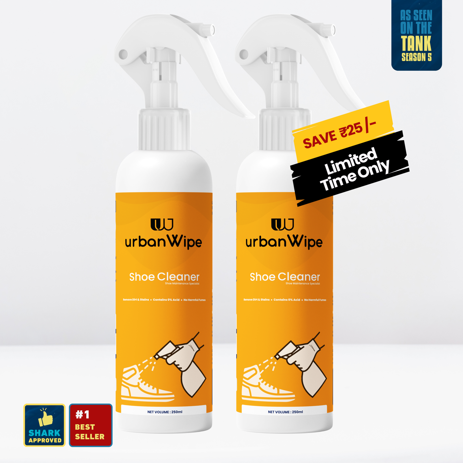 Shoe Care Cleaning Duo – 250ml
