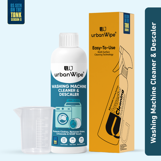 Washing Machine Cleaner & Descaler Liquid | Removes Limescale, Odor & Detergent Buildup