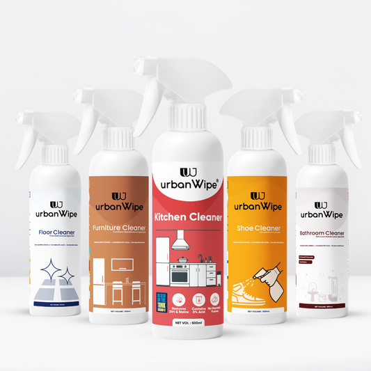 Smart Everyday Cleaning Kit – Floor, Kitchen, Bathroom, Furniture & Shoe Cleaner