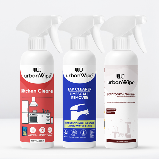 All-in-One Cleaning Combo – Kitchen, Tap & Bathroom