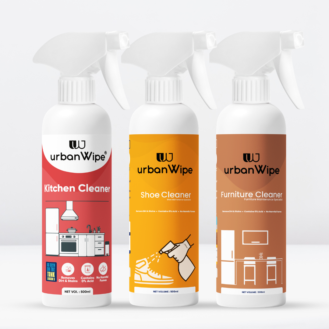 Multi-Care Cleaning Combo – Kitchen, Furniture & Shoes